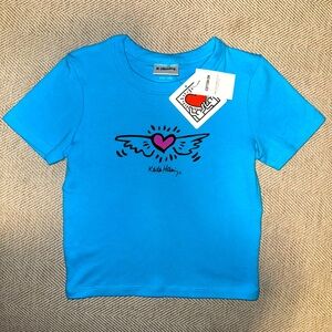 COTTON:ON | Special Edition Micro Fit Keith Haring Tee | NWT (XXS)